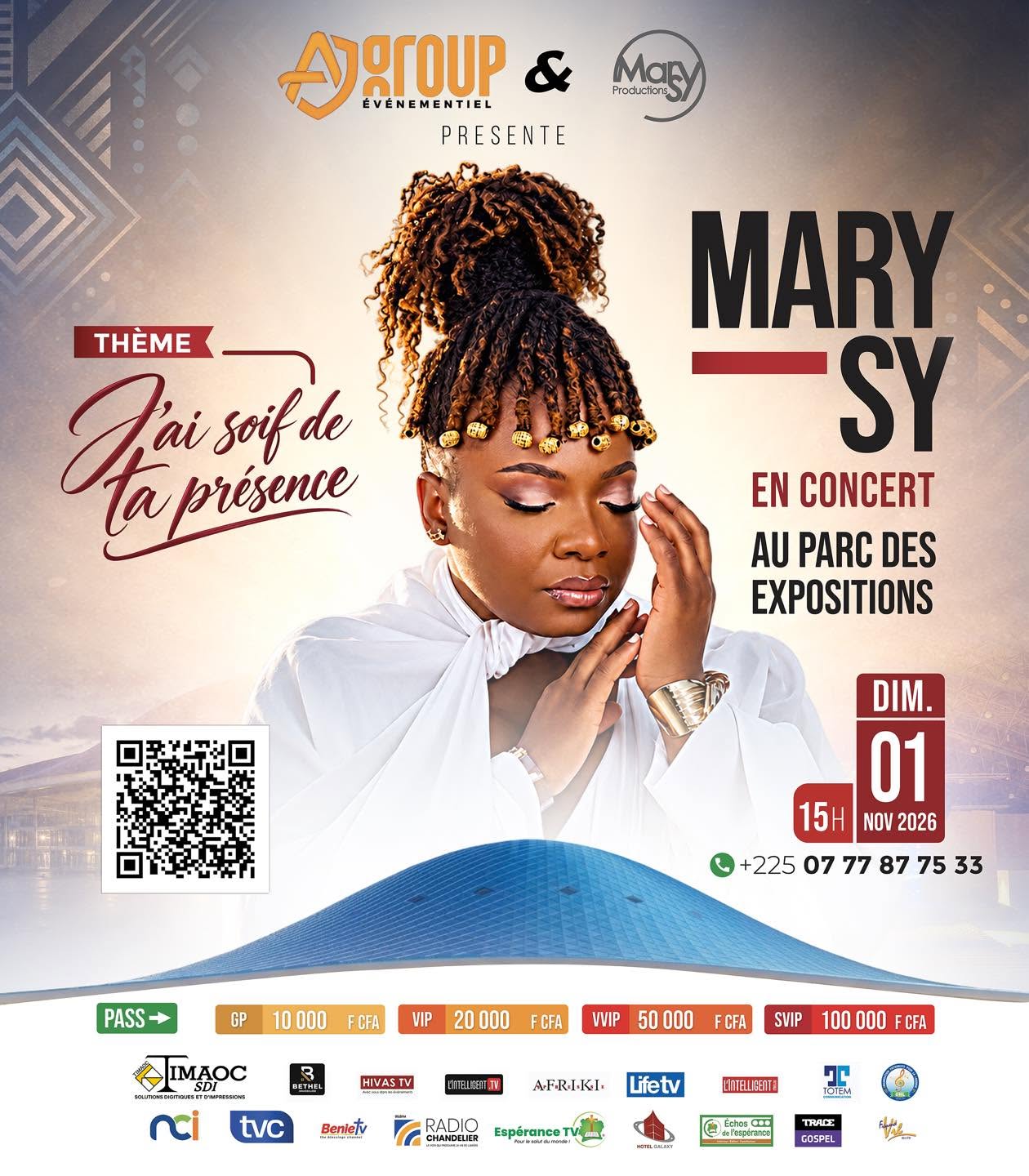 MARY SY AU PARC DES EXPOSITIONS