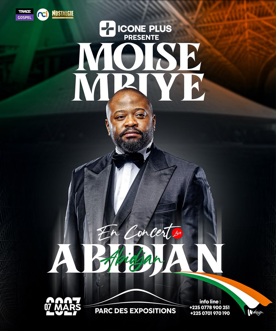 MOISE MBIYE A ABIDJAN