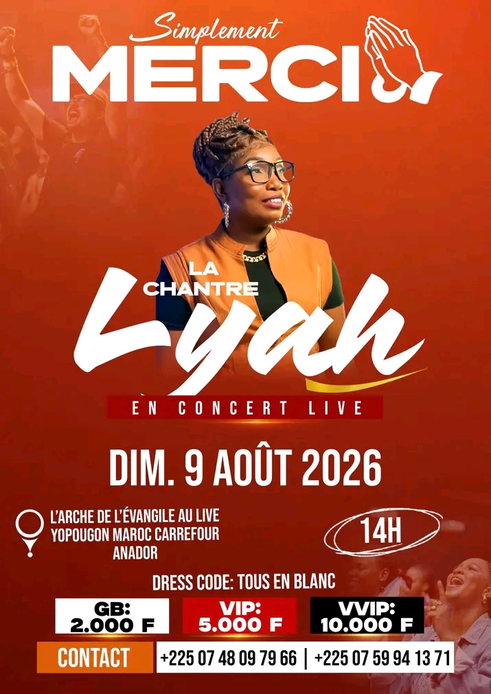 SIMPLEMENT MERCI AVEC CHANTRE LYAH