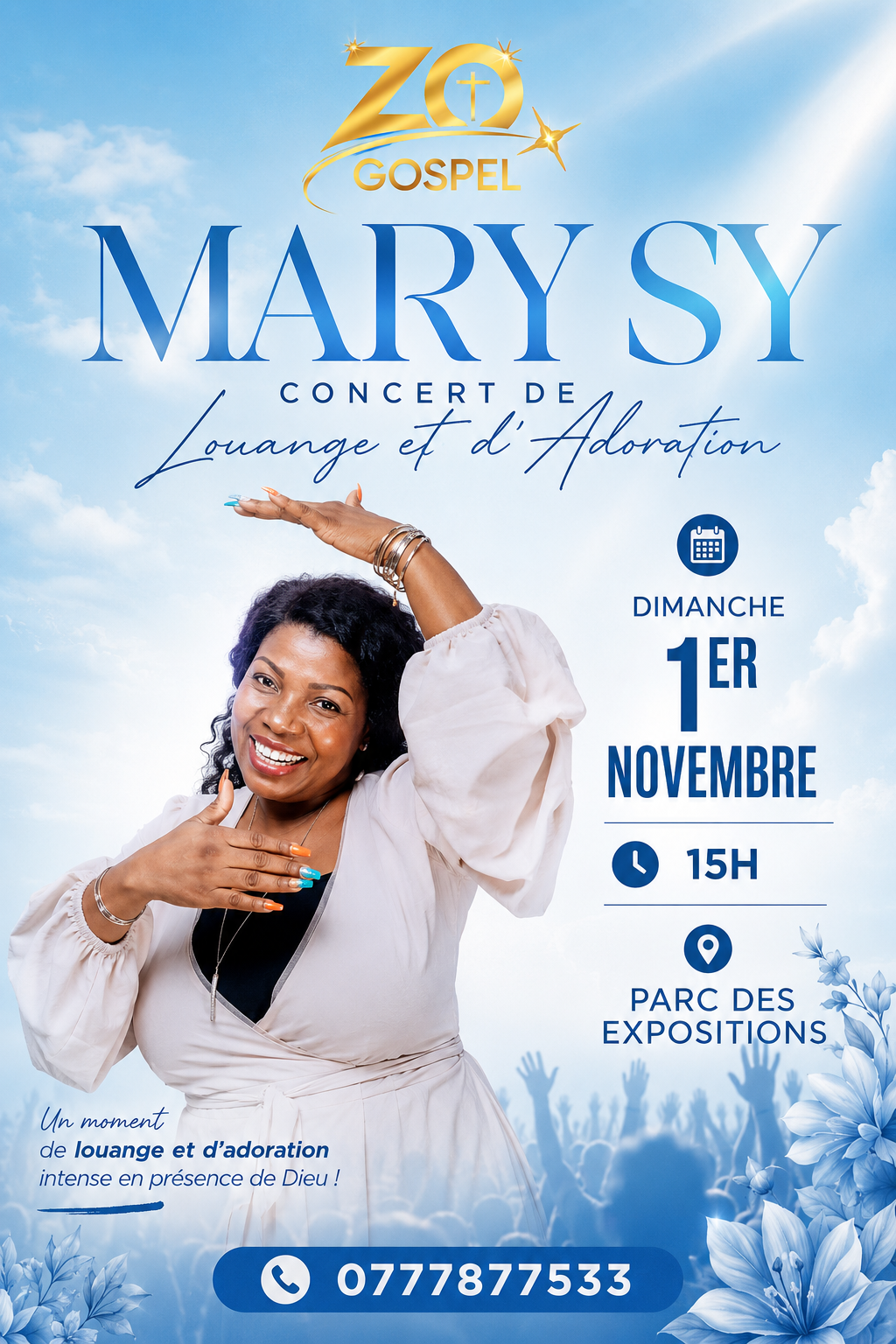 MARY SY : UN GRAND RENDEZ-VOUS DE LOUANGE ET D’ADORATION